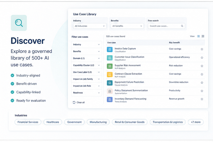 MetroMinds service hero showing AI portfolio intelligence across industries and portfolio views.